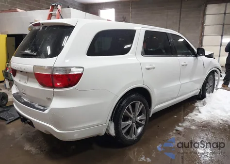 2013 Dodge Durango R/T z USA, uszkodzony, nr VIN 1C4SDJCT9DC668120